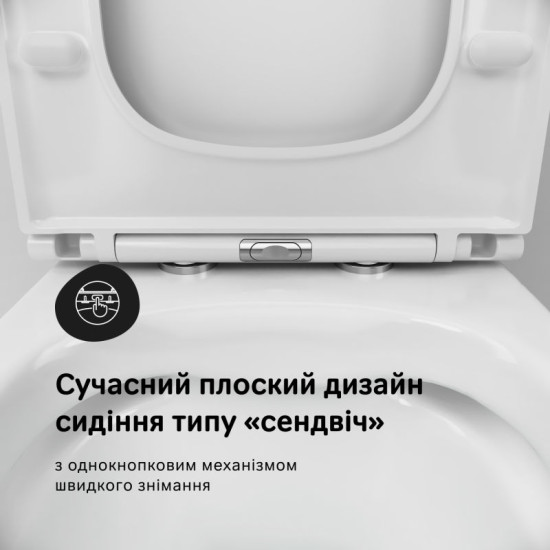 Унитаз-компакт Am.Pm Pride AquaSpin CPA8900SC