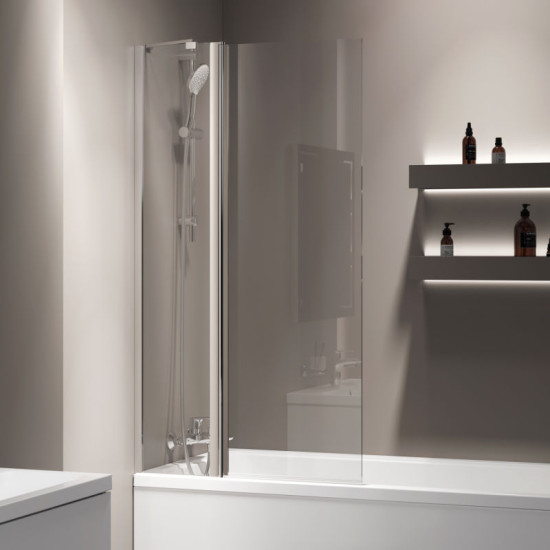 Штора на ванну Am.Pm Gem WU90BS-D3W5-140CT