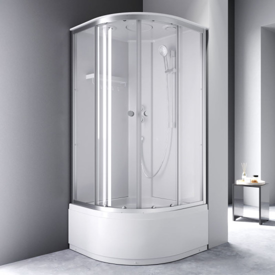 Душова кабіна Am.Pm X-Joy W94C-401A-090MT 90x90 профіль мат.хром, прозора