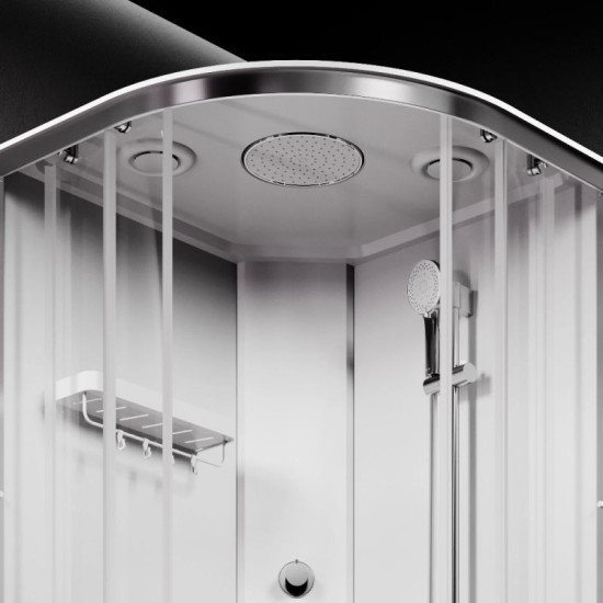 Душова кабіна Am.Pm X-Joy W94C-401-090MT 90x90 профіль мат.хром, прозора