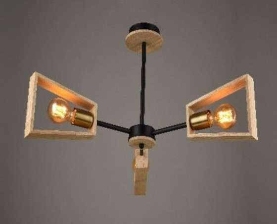 Люстра Sirius в стилі лофт В N3600/3 (на 3 плафона)