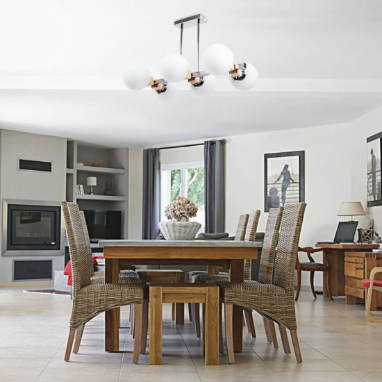 Люстра Valeso B NQ6625/6 CR хром