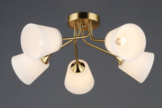 Люстра Valeso N6628/5 мідь