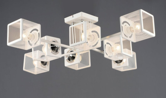 Люстра Valeso N6637/8 Белый + Хром