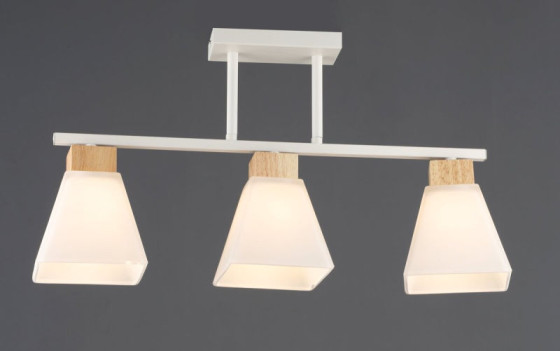 Люстра Valeso N6663/3 Белый + Дерево