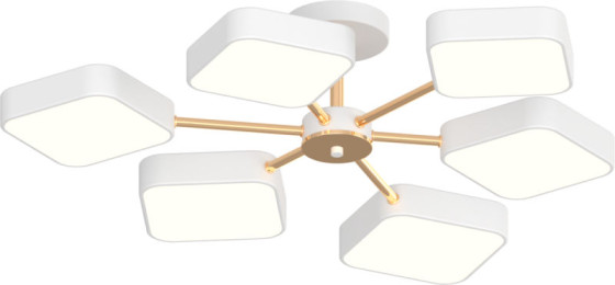 Люстра Valeso XI3351-6 Білий+золото