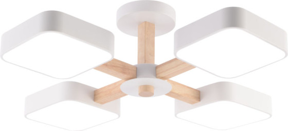 Люстра Valeso XI3354-4 Белый+дерево