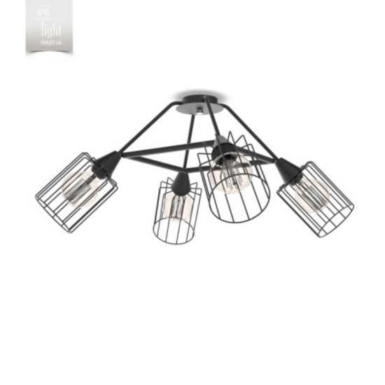 Люстра в стиле лофт Valeso LX2494-4 BK