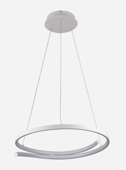 Люстра подвесная светодиодная Sirius LCD3052 WT белая