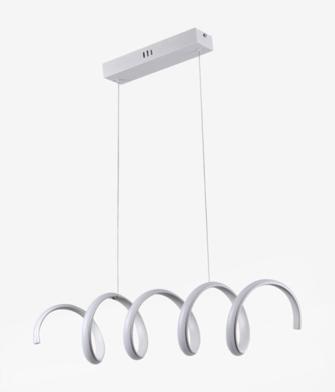 Люстра подвесная светодиодная Sirius LCD3055 WT белая