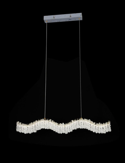 Люстра подвесная светодиодная Valeso 33053/800*60, хромовий