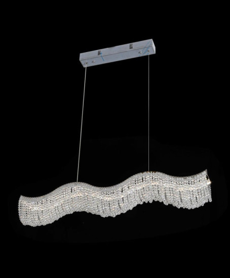 Люстра підвісна світлодіодна Valeso 33056/800*60, хромовий