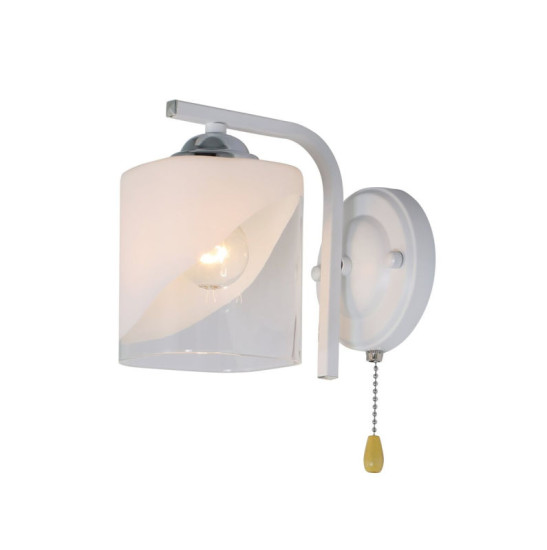 Бра настінне Sirius 07245/1 Matte White+CR на 1 плафон