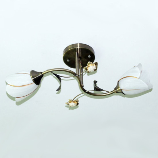 Люстра стельова Sirius B N1508/2 на 2 плафона