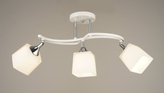 Люстра стельова Sirius B N4483/3 на 3 плафони з поворотним механізмом