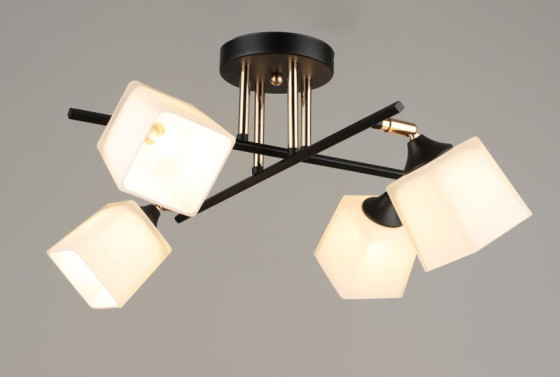 Люстра потолочная Sirius B N4741/4 з поворотніми плафонами