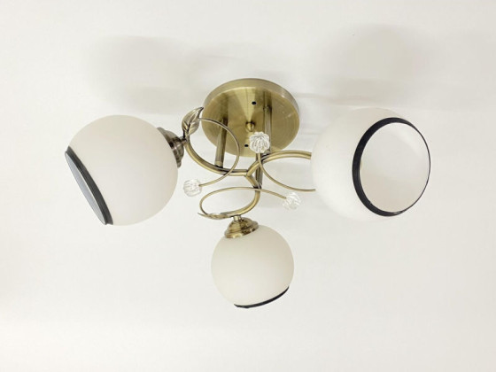 Люстра потолочная на 3 плафона Valeso 6220J/3 Бронза