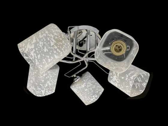 Люстра стельова на 5 плафонів Valeso 7364F/5 Хром