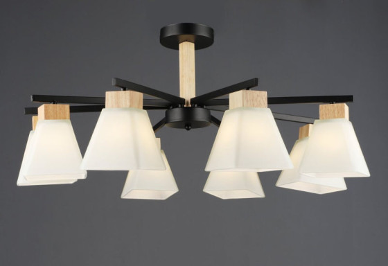 Люстра потолочная на 8 плафонов Valeso N6608/8