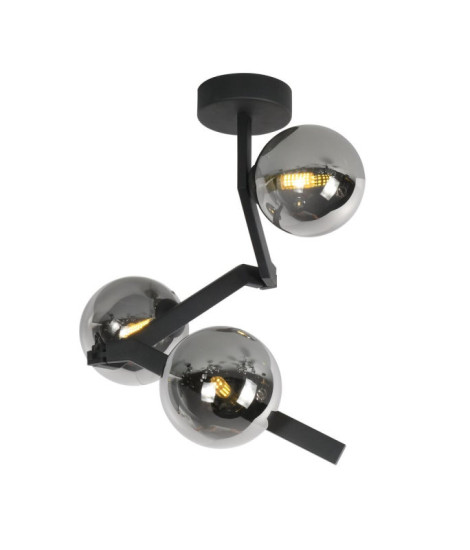 Люстра потолочная регульована Valeso BX84020-3 BK черная