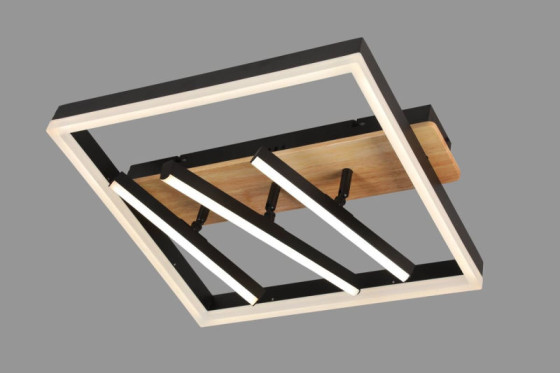 Люстра потолочная светодиодная Valeso 77085/400*400, Черный