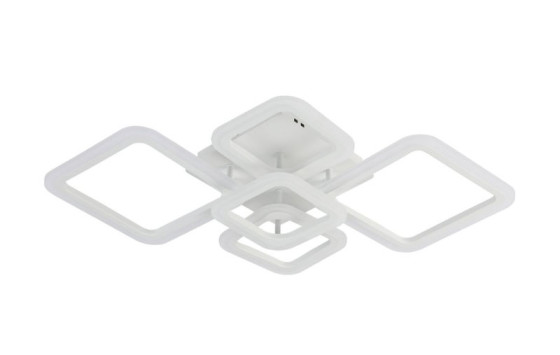 Люстра стельова світлодіодна для вітальні та спальні Valeso 2055/5 Білий 100W