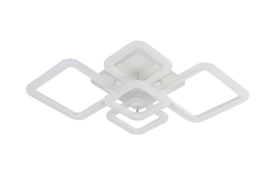 Люстра потолочная светодиодная для гостинной и спальни Valeso 2055/5 Белый 128W