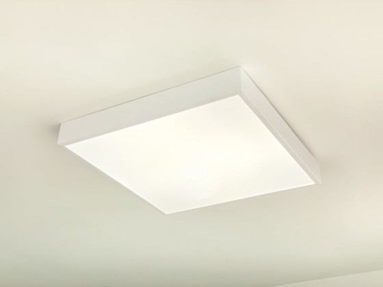 Люстра стельова світлодіодна для спальні та вітальні Valeso GLD-23415 Ø400 40W з пультом біла