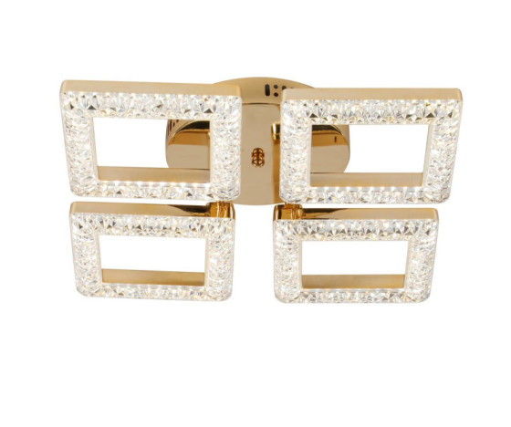 Люстра світлодіодна акрилова Sirius 2726/4 GD 40W*2