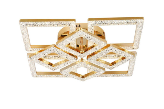 Люстра світлодіодна акрилова Sirius 2726/4+4 GD 100W*2