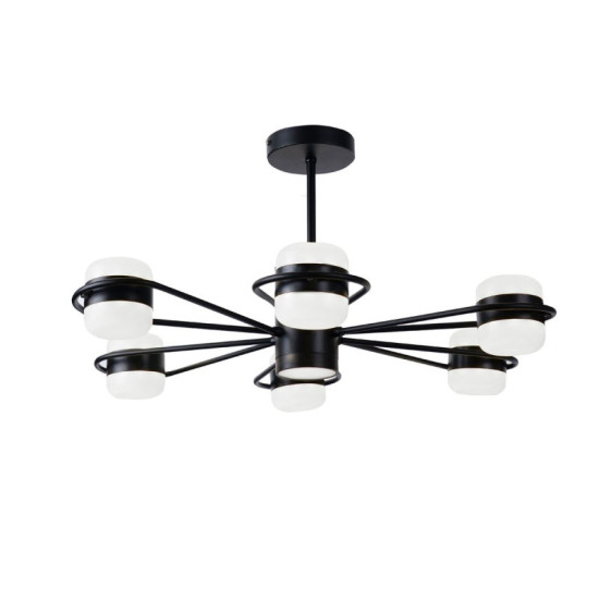 Люстра светодиодная акриловая Sirius B N4557/6 BK