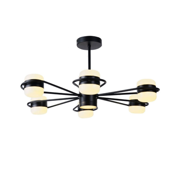 Люстра светодиодная акриловая Sirius B N4557/6 BK