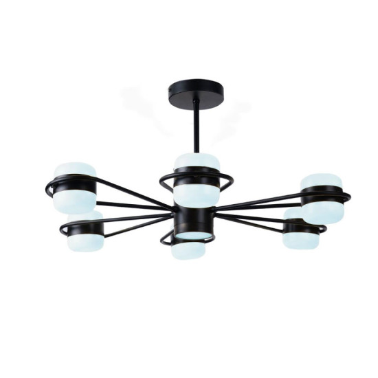 Люстра светодиодная акриловая Sirius B N4557/6 BK