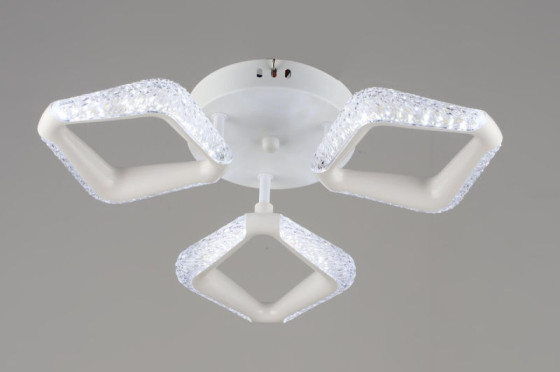 Люстра світлодіодна акрилова Sirius B YH1301/3 WT 18W