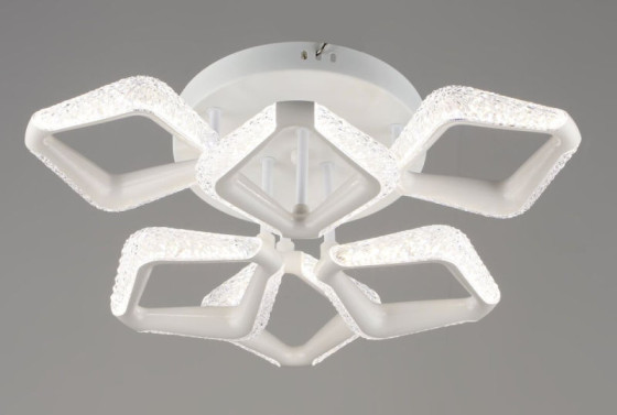 Люстра світлодіодна акрилова Sirius B YH1301/6 WT 36W