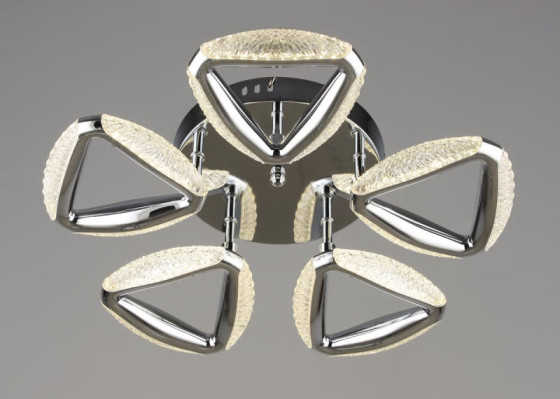 Люстра світлодіодна акрилова Sirius B YH1302/5 CH 30W