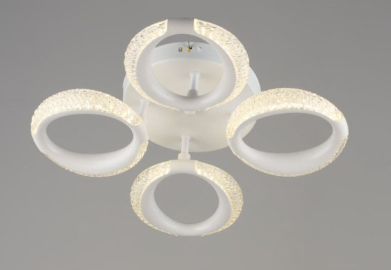 Люстра світлодіодна акрилова Sirius B YH1303/4 WT 24W