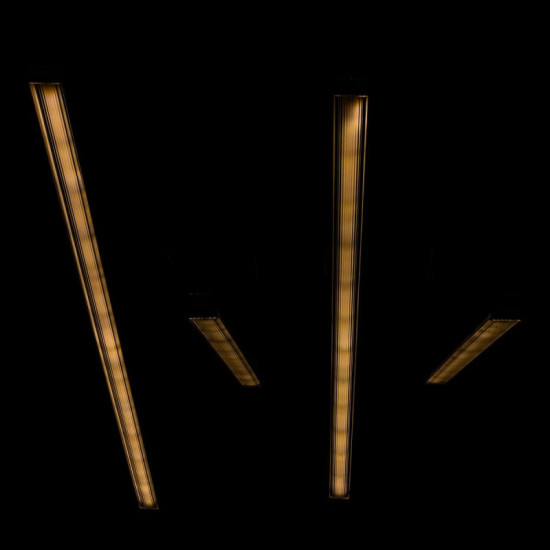 Люстра светодиодная акриловая Sirius B YH993/4 GRAY