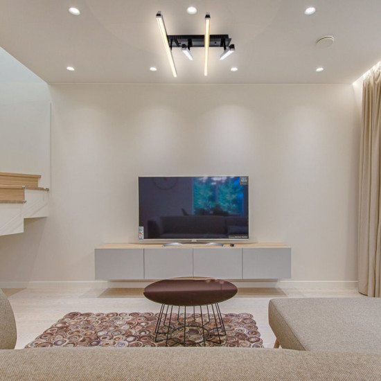 Люстра светодиодная акриловая Sirius B YH993/4 GRAY