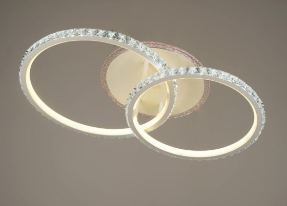 Люстра світлодіодна акрилова Sirius B YT393/2 (80W+12W RGB)