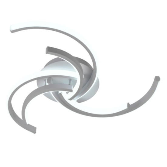 Люстра світлодіодна акрилова Sirius LCD3002 WT белая