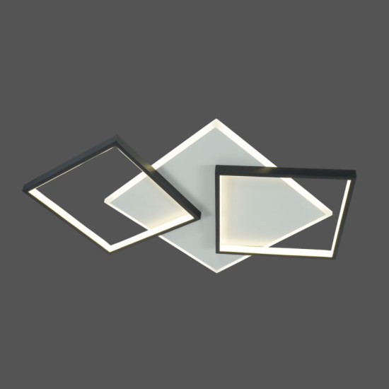 Люстра светодиодная акриловая Valeso 2023225 WT+BK