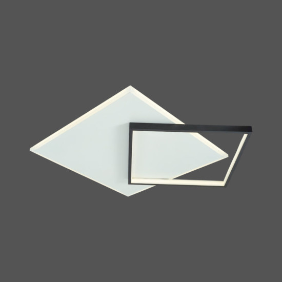 Люстра світлодіодна акрилова Valeso 2023226 WT+BK