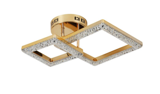 Люстра светодиодная акриловая Valeso 2726/1+1 GD 25W*2