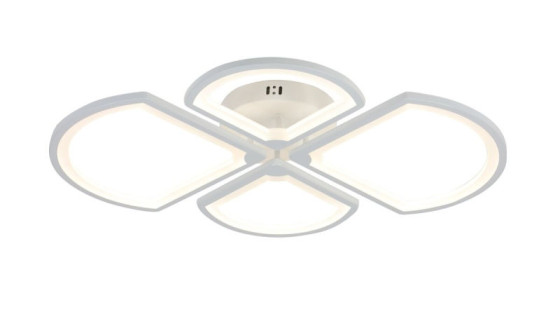 Люстра светодиодная акриловая Valeso G 1142/2+2 WT 116W