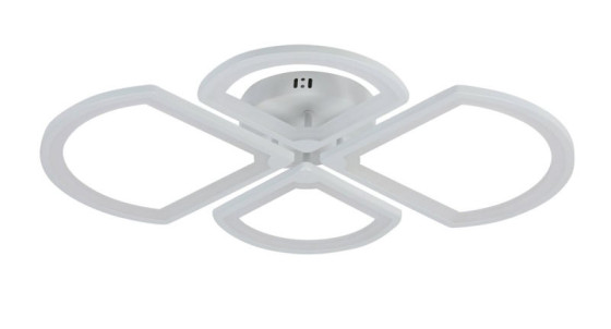 Люстра светодиодная акриловая Valeso G 1142/2+2 WT 116W