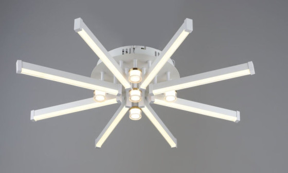 Люстра светодиодная акриловая потолочная Sirius YH1309/8+5