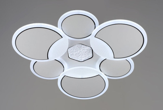 Люстра світлодіодна акрилова стельова Sirius YH1332/108W