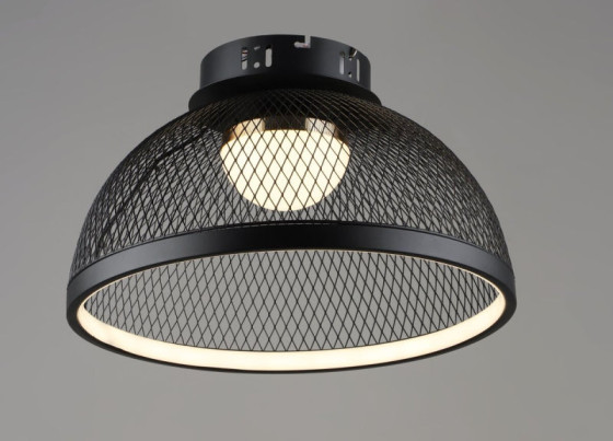 Люстра світлодіодна в стилі лофт Valeso B YH1349/28W BK+GD