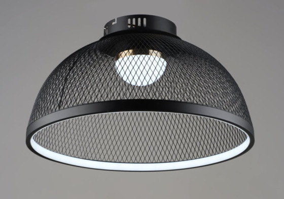 Люстра светодиодная в стиле лофт Valeso B YH1349/70W BK+GD